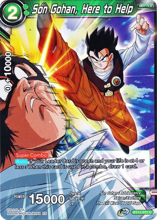 Son Gohan, Here to Help (BT11-077) [Vermilion Bloodline 2nd Edition] | Event Horizon Hobbies CA