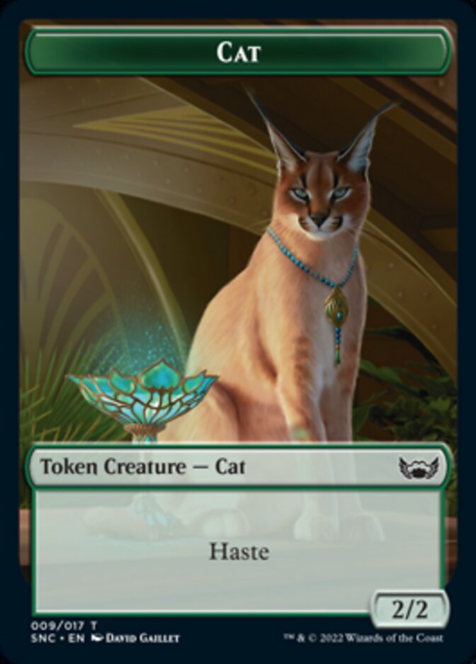 Cat // Dog Double-sided Token [Streets of New Capenna Tokens] | Event Horizon Hobbies CA