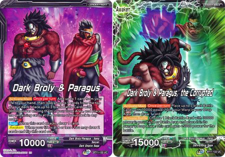 Dark Broly & Paragus // Dark Broly & Paragus, the Corrupted (BT11-122) [Vermilion Bloodline] | Event Horizon Hobbies CA