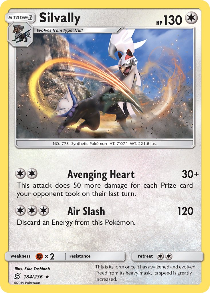 Silvally (184/236) (Theme Deck Exclusive) [Sun & Moon: Unified Minds] | Event Horizon Hobbies CA