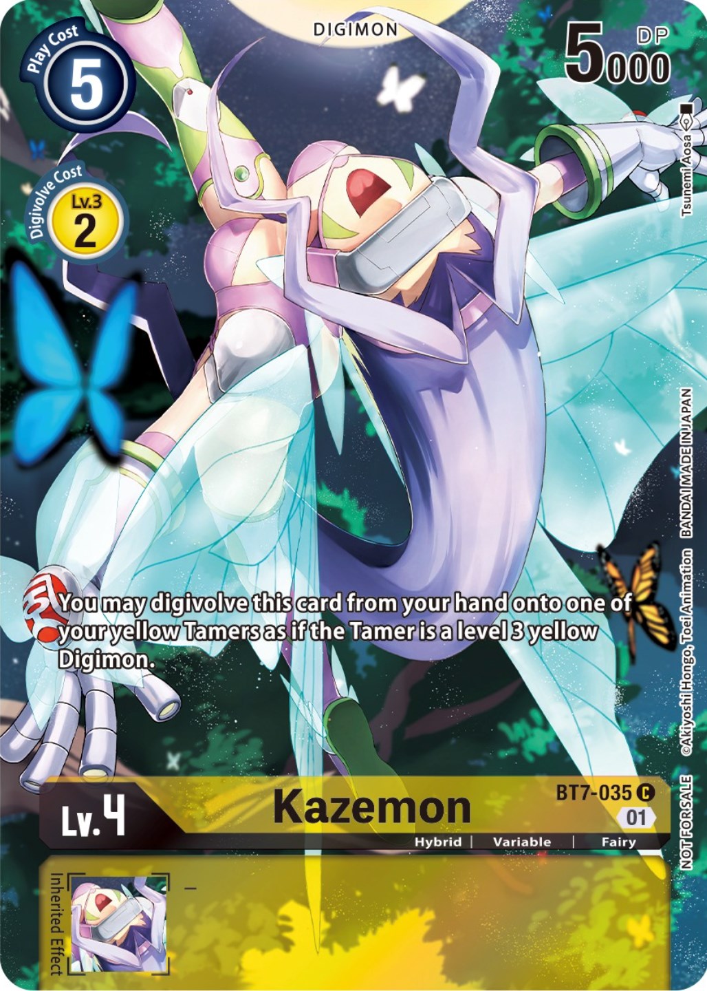 Kazemon [BT7-035] (2nd Anniversary Frontier Card) [Next Adventure Promos] | Event Horizon Hobbies CA