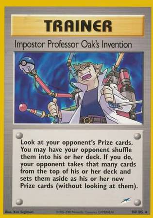 Impostor Professor Oak's Invention (94/105) [Neo Destiny Unlimited] | Event Horizon Hobbies CA