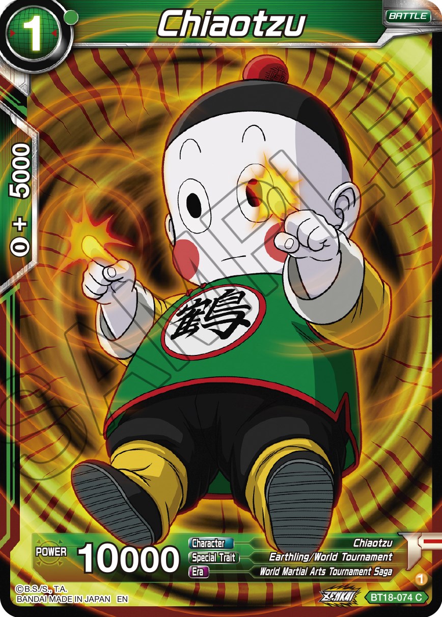 Chiaotzu (BT18-074) [Dawn of the Z-Legends] | Event Horizon Hobbies CA