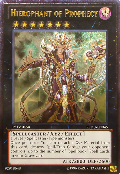 Hierophant of Prophecy [REDU-EN045] Ultimate Rare | Event Horizon Hobbies CA