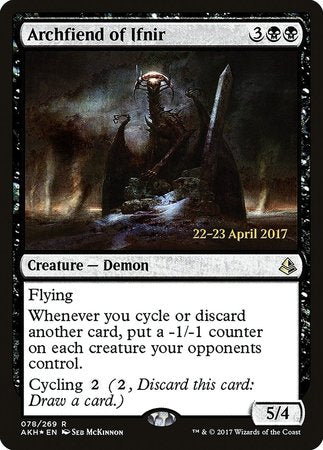 Archfiend of Ifnir [Amonkhet Promos]