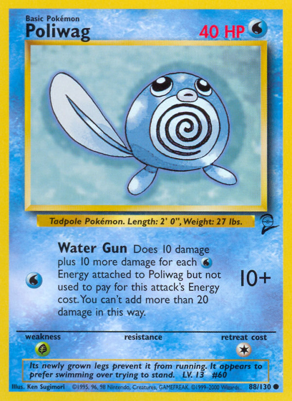 Poliwag (88/130) [Base Set 2] | Event Horizon Hobbies CA