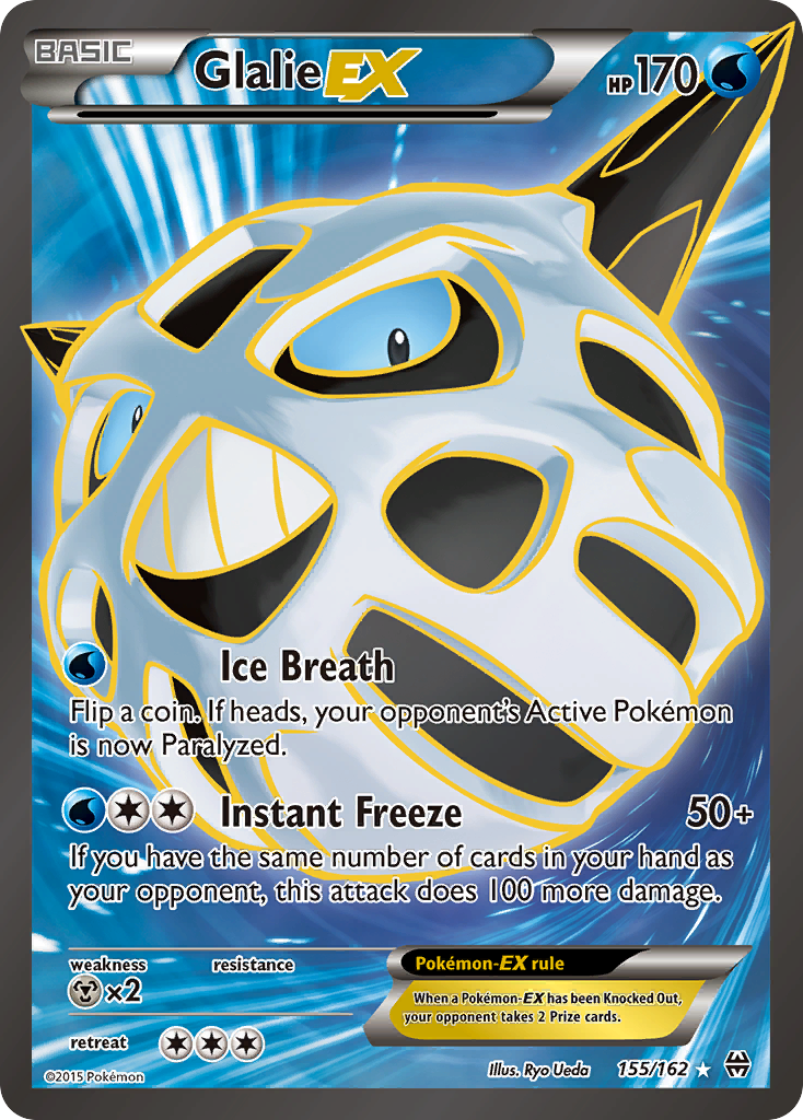 Glalie EX (155/162) [XY: BREAKthrough] | Event Horizon Hobbies CA