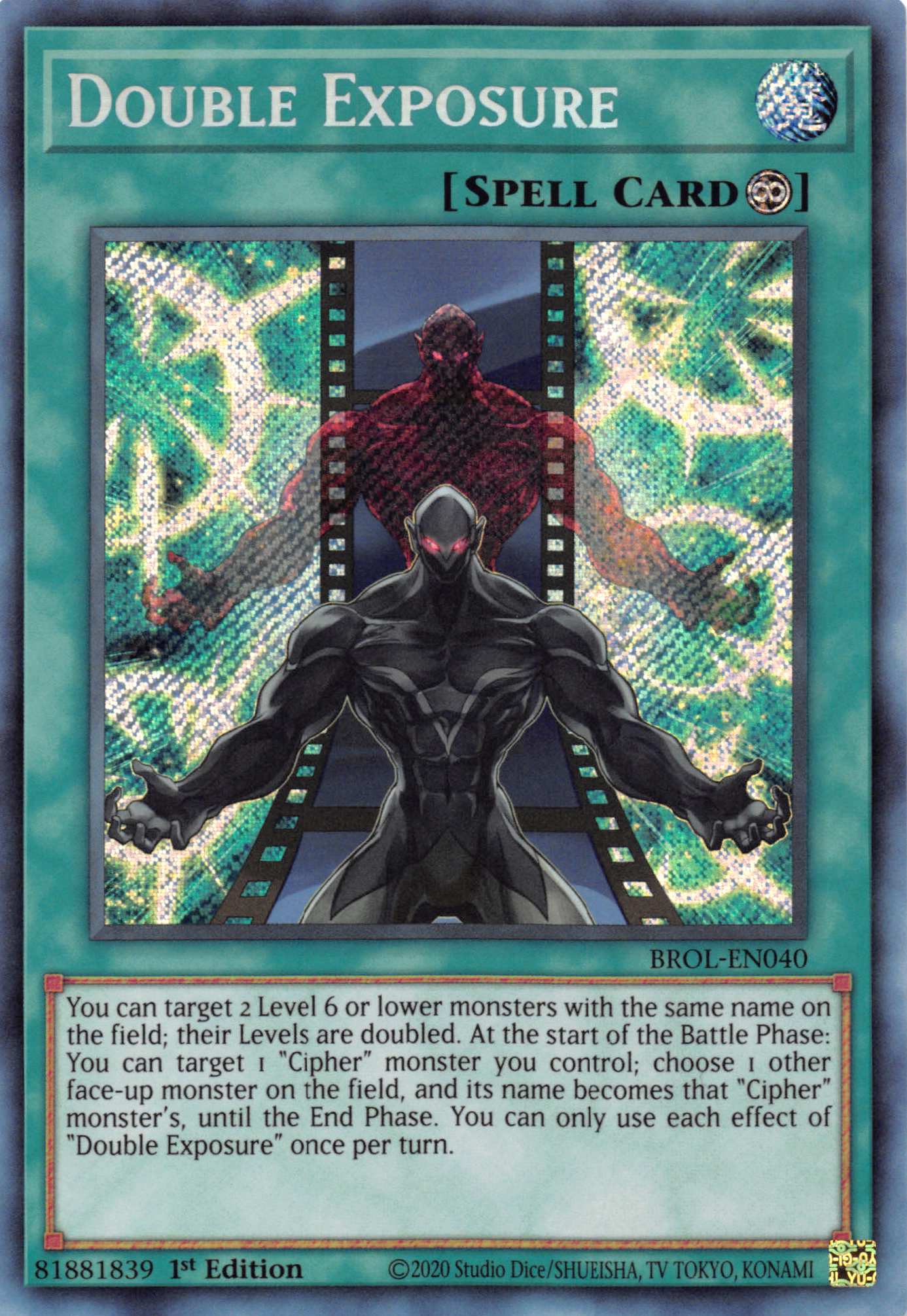 Double Exposure [BROL-EN040] Secret Rare | Event Horizon Hobbies CA