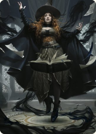 Tasha, the Witch Queen Art Card (41) [Commander Legends: Battle for Baldur's Gate Art Series] | Event Horizon Hobbies CA