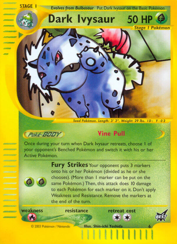 Dark Ivysaur (6) [Best of Promos] | Event Horizon Hobbies CA