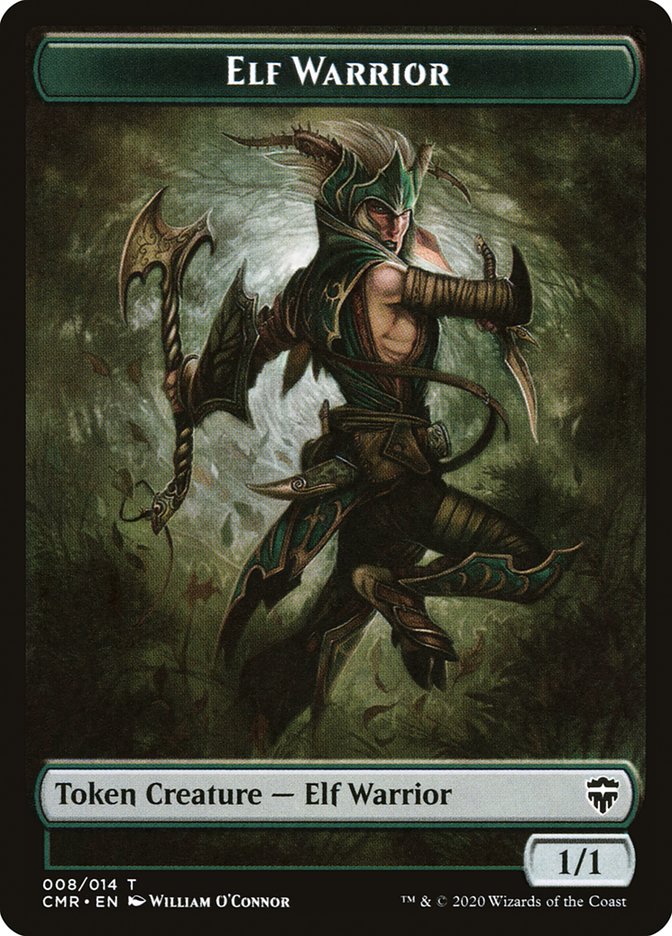 Copy (013) // Elf Warrior Token [Commander Legends Tokens] | Event Horizon Hobbies CA