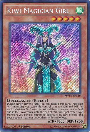 Kiwi Magician Girl [MVP1-ENS16] Secret Rare | Event Horizon Hobbies CA