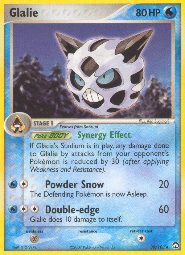 Glalie (30/108) [EX: Power Keepers] | Event Horizon Hobbies CA