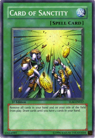 Card of Sanctity [TLM-EN037] Super Rare | Event Horizon Hobbies CA