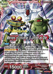 Paparoni // Warriors of Universe 3, United as One (BT20-002) [Power Absorbed Prerelease Promos] | Event Horizon Hobbies CA