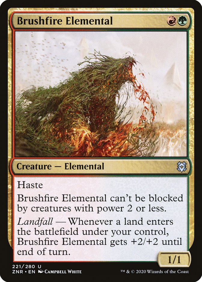 Brushfire Elemental [Zendikar Rising] | Event Horizon Hobbies CA