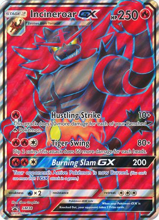 Incineroar GX (SM38) (Jumbo Card) [Sun & Moon: Black Star Promos] | Event Horizon Hobbies CA