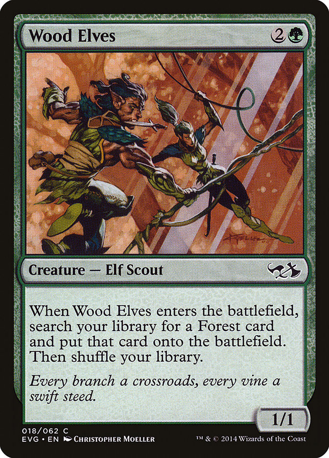 Wood Elves (Elves vs. Goblins) [Duel Decks Anthology] | Event Horizon Hobbies CA