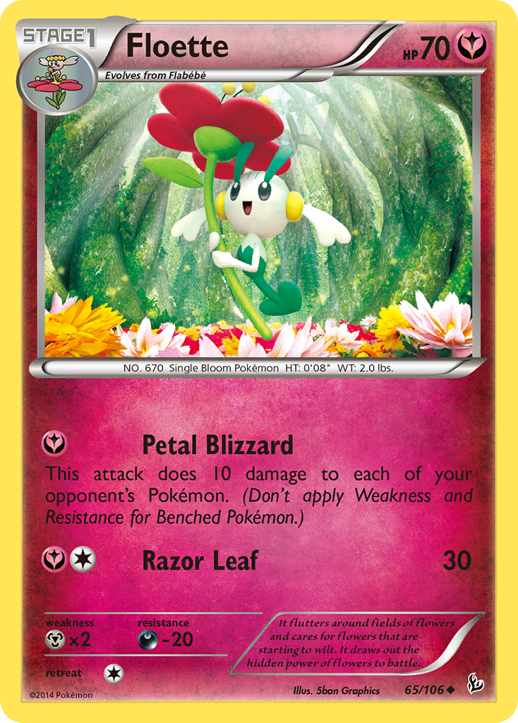 Floette (65/106) [XY: Flashfire] | Event Horizon Hobbies CA