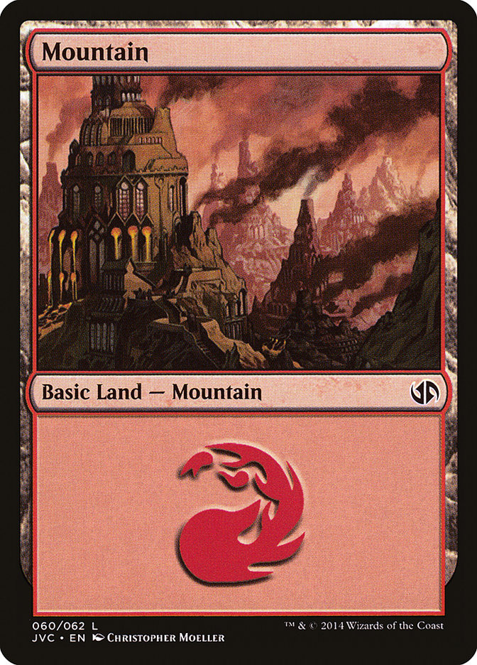 Mountain (60) [Duel Decks Anthology] | Event Horizon Hobbies CA