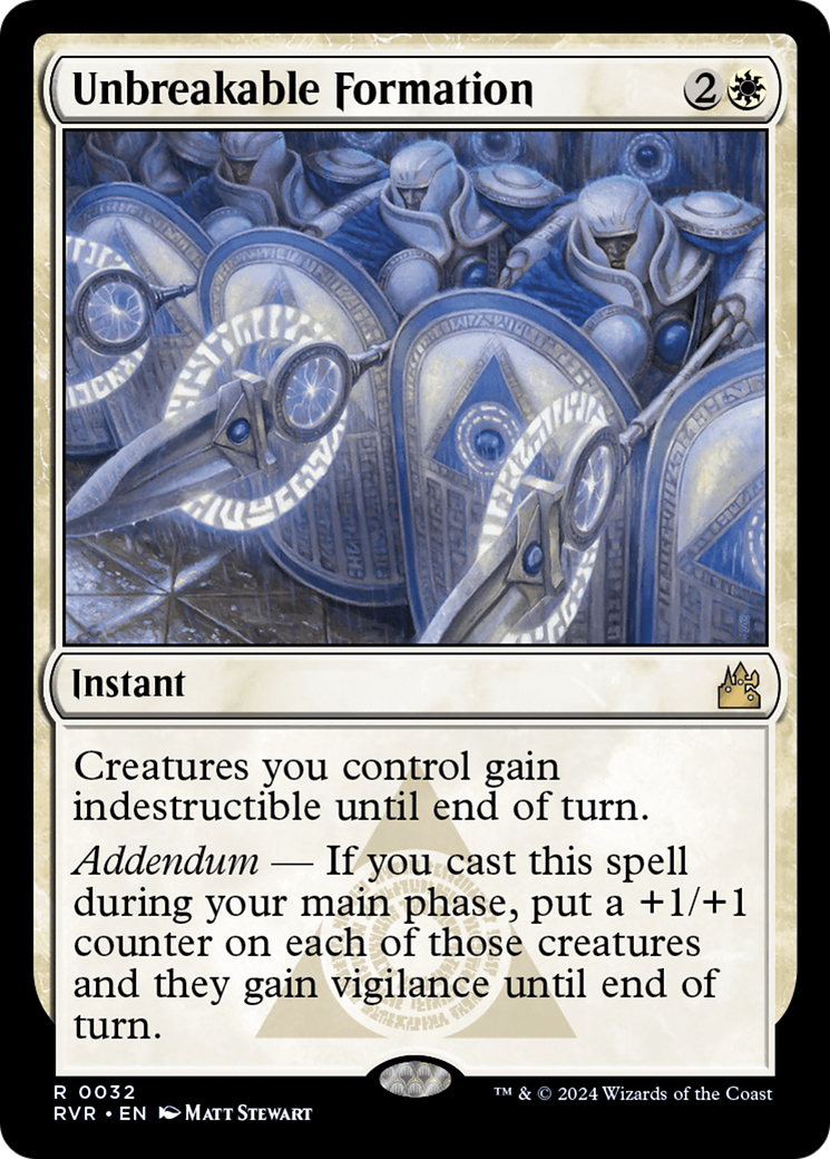 Unbreakable Formation [Ravnica Remastered] | Event Horizon Hobbies CA