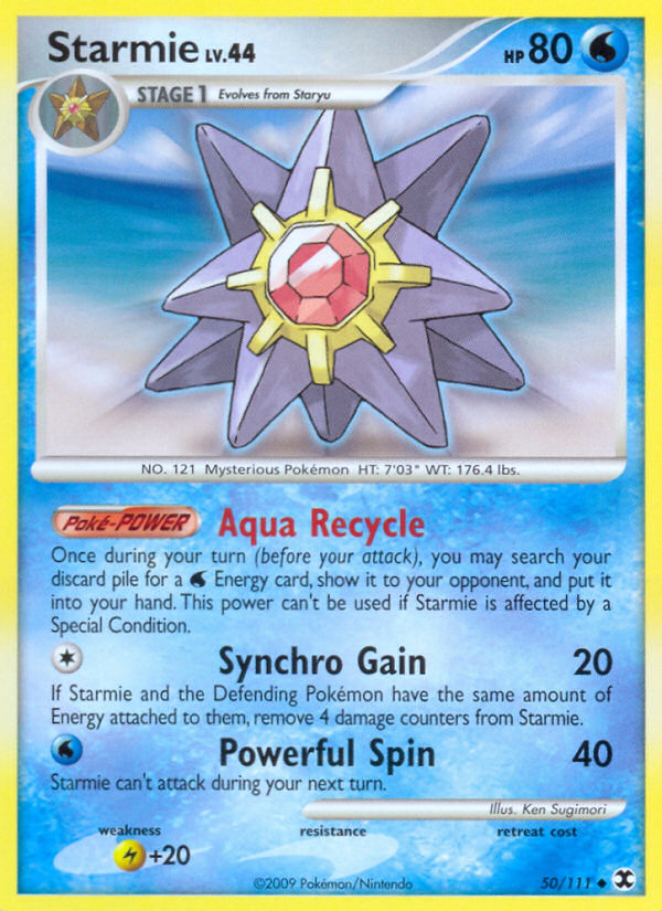 Starmie (50/111) [Platinum: Rising Rivals] | Event Horizon Hobbies CA