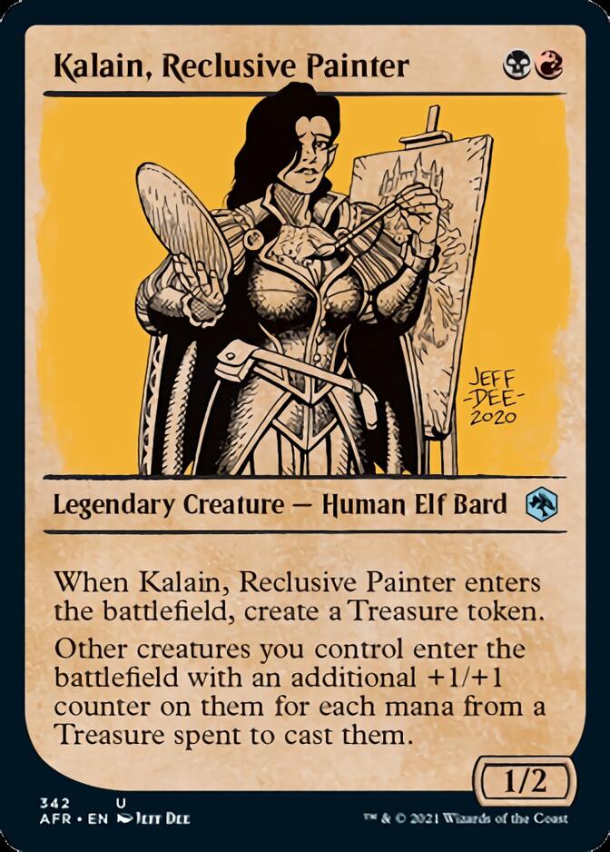 Kalain, Reclusive Painter (Showcase) [Dungeons & Dragons: Adventures in the Forgotten Realms] | Event Horizon Hobbies CA