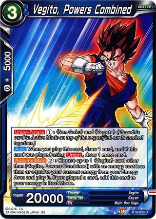 Vegito, Powers Combined (BT6-036) [Destroyer Kings] | Event Horizon Hobbies CA