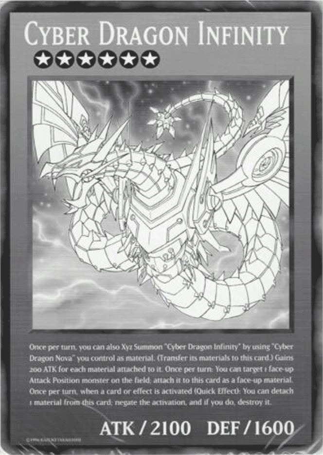 Cyber Dragon Infinity (Oversized) Common | Event Horizon Hobbies CA