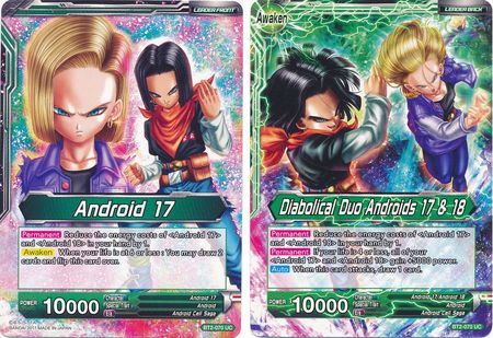 Android 17 // Diabolical Duo Androids 17 & 18 (BT2-070) [Union Force] | Event Horizon Hobbies CA