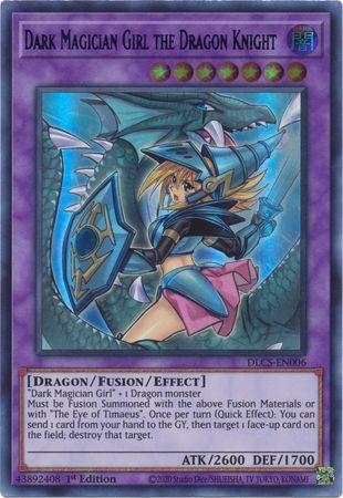 Dark Magician Girl the Dragon Knight (Alternate Art) [DLCS-EN006] Ultra Rare | Event Horizon Hobbies CA