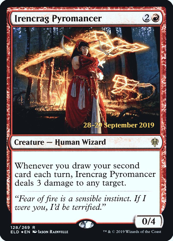 Irencrag Pyromancer  [Throne of Eldraine Prerelease Promos] | Event Horizon Hobbies CA