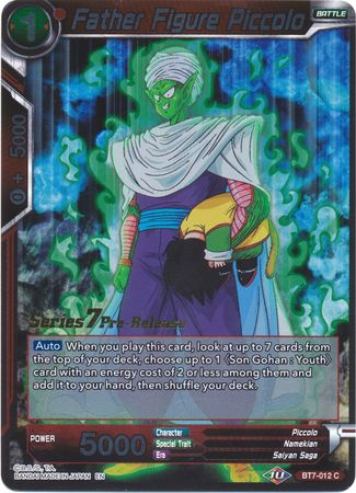 Father Figure Piccolo (BT7-012_PR) [Assault of the Saiyans Prerelease Promos] | Event Horizon Hobbies CA