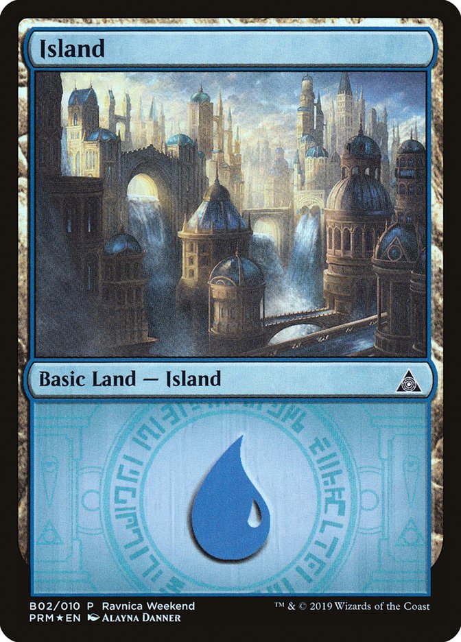 Island (B02) [Ravnica Allegiance Guild Kit] | Event Horizon Hobbies CA