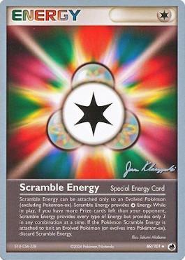 Scramble Energy (89/101) (Psychic Lock - Jason Klaczynski) [World Championships 2008] | Event Horizon Hobbies CA