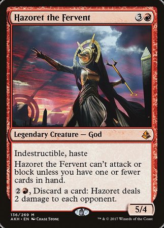 Hazoret the Fervent [Amonkhet] | Event Horizon Hobbies CA