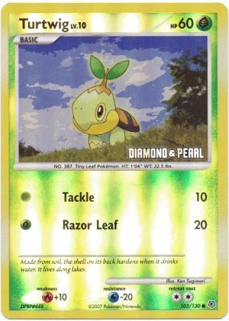 Turtwig (103/130) [Burger King Promos: 2008 Collection] | Event Horizon Hobbies CA