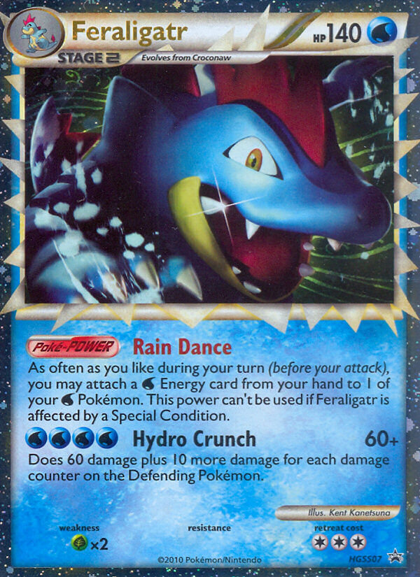 Feraligatr (HGSS07) [HeartGold & SoulSilver: Black Star Promos] | Event Horizon Hobbies CA