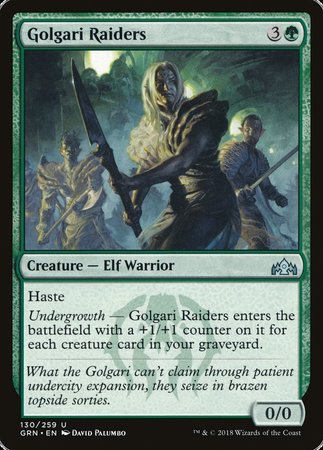 Golgari Raiders [Guilds of Ravnica] | Event Horizon Hobbies CA