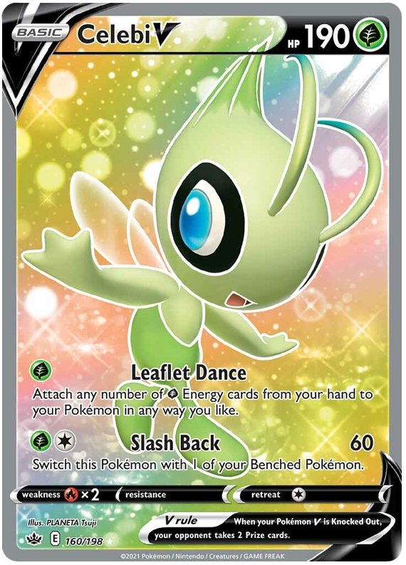 Celebi V (160/198) [Sword & Shield: Chilling Reign] | Event Horizon Hobbies CA