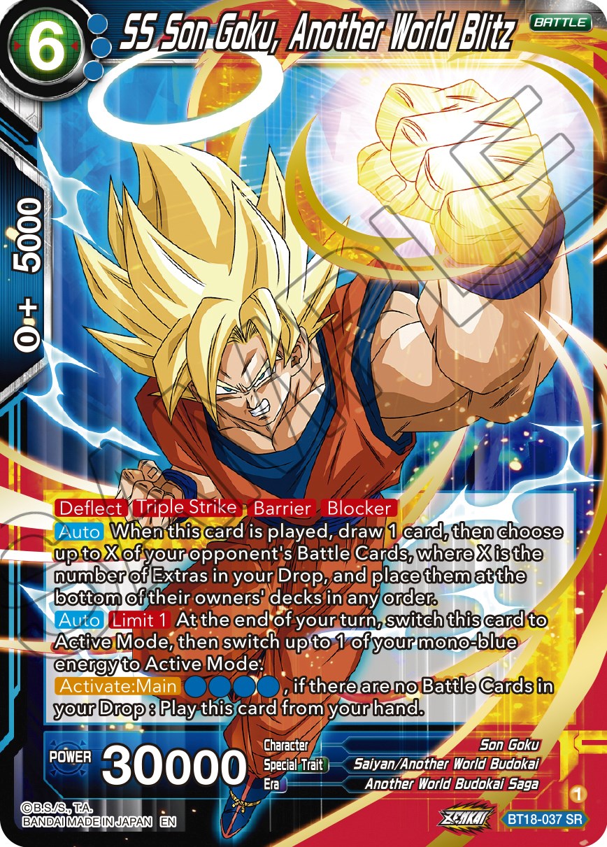 SS Son Goku, Another World Blitz (BT18-037) [Dawn of the Z-Legends] | Event Horizon Hobbies CA