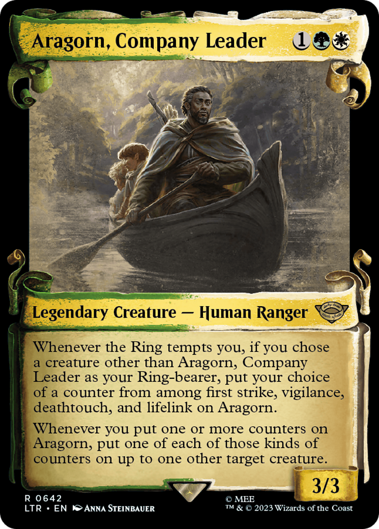 Aragorn, Company Leader [The Lord of the Rings: Tales of Middle-Earth Showcase Scrolls] | Event Horizon Hobbies CA