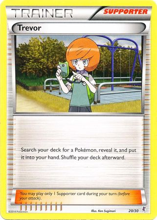 Trevor (20/30) [XY: Trainer Kit 1 - Bisharp] | Event Horizon Hobbies CA