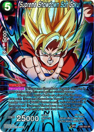 Supreme Showdown Son Goku (TB2-002) [World Martial Arts Tournament] | Event Horizon Hobbies CA