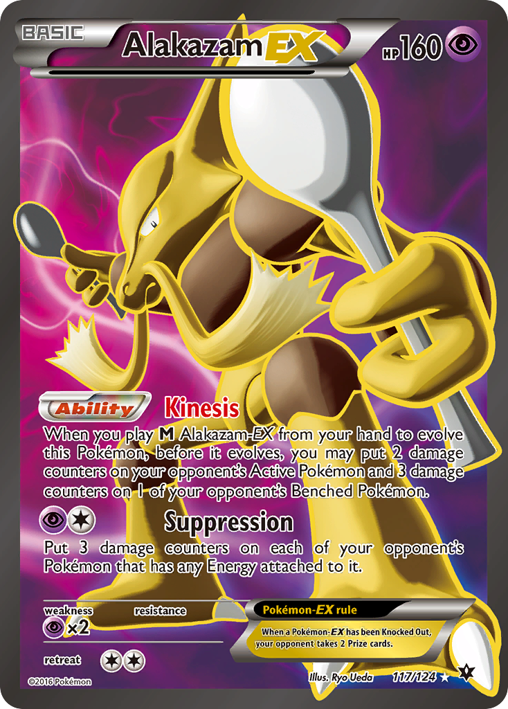 Alakazam EX (117/124) [XY: Fates Collide] | Event Horizon Hobbies CA