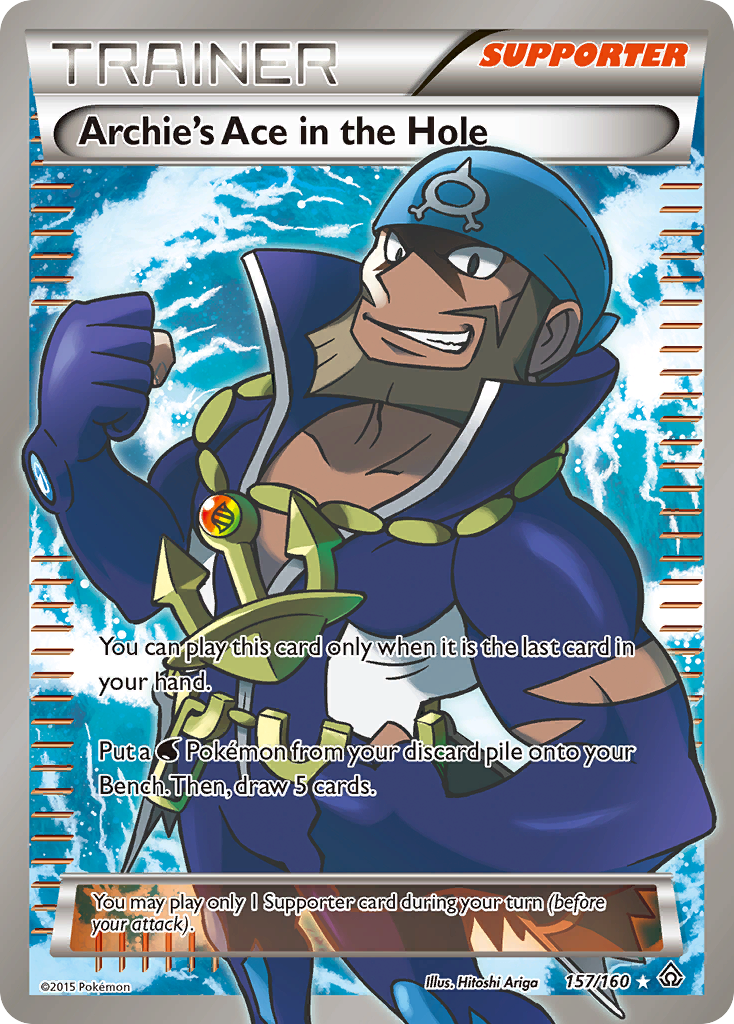 Archie's Ace in the Hole (157/160) [XY: Primal Clash] | Event Horizon Hobbies CA