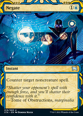 Negate (Etched Foil) [Strixhaven Mystical Archive] | Event Horizon Hobbies CA