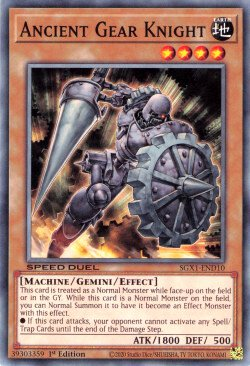 Ancient Gear Knight [SGX1-END10] Common | Event Horizon Hobbies CA