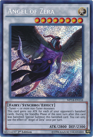 Angel of Zera [MP14-EN116] Secret Rare | Event Horizon Hobbies CA