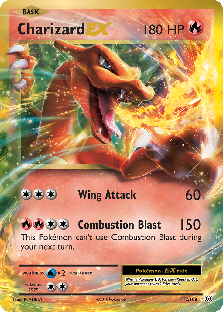 Charizard EX (12/108) [XY: Evolutions] | Event Horizon Hobbies CA